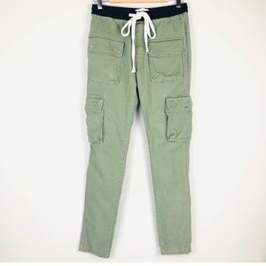 Urban Outfitters Pull On Cargo Army Green Pants L